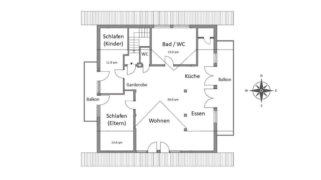 Ferienwohnung Lichtblick ريدن المظهر الخارجي الصورة